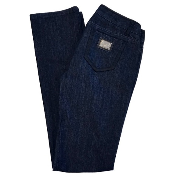 Dolce & Gabbana Dark Wash Flare Jeans - Picture 1 of 5
